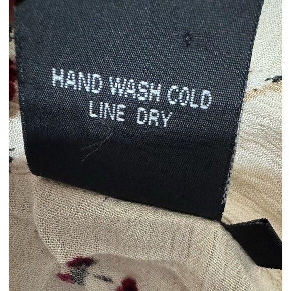 Endless Knot Art Crinkle Jacket Asian Motif Sakura Floral L/XL - Picture 5 of 6